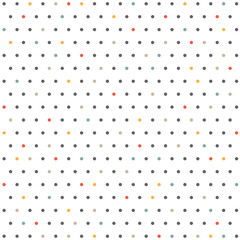 Abstract of color minimal dot pattern background.