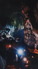 Large cave chamber in Malaysia