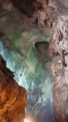 Fototapeta na wymiar Large cave chamber in Malaysia