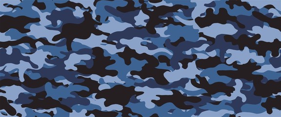 Camouflage background. Seamless pattern.Vector. 迷彩パターン © tabosan
