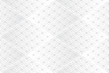 Abstract geometric pattern. Seamless vector background. White and grey halftone. Graphic modern pattern. Simple lattice graphic design.