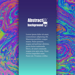 Abstract fluid creative background. Brochure template. Eps10 Vector illustration
