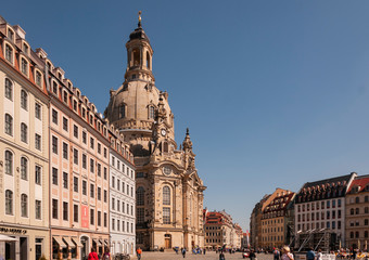 Obraz premium Dresden Frauenkirche