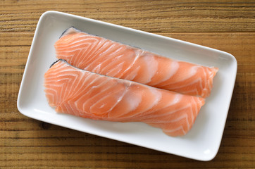 サーモン　切り身