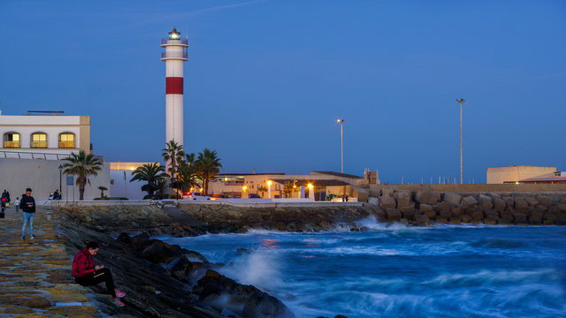 Rota Lighthouse Cadiz Spain
