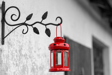 Red lamp