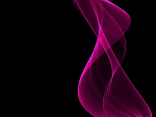 Abstract Pink Wave Design