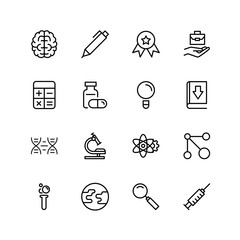 Flat icon set