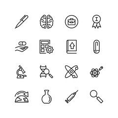 Flat icon set
