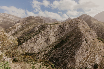 Mountains near Old Bar, Montenegro