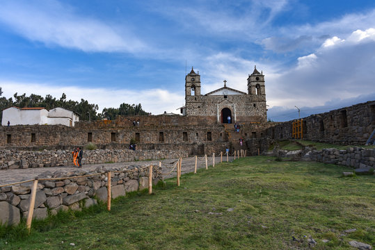 The church of San Juan Bautista of Vilcashuaman, Ayacucho, Peru