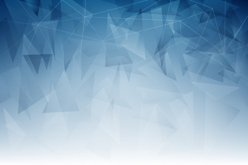 Triangle geometric of blue abstract background, eps10