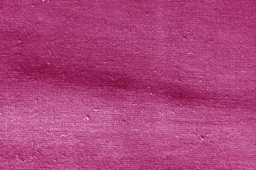 Cotton cloth texture in pink color.
