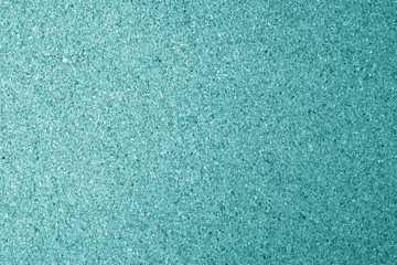 Natural cork texture in cyan color.
