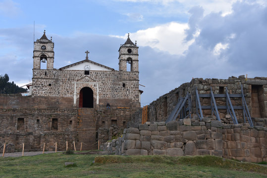 The church of San Juan Bautista of Vilcashuaman, Ayacucho, Peru