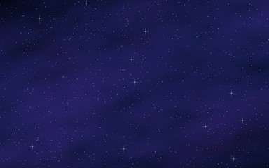 Colorful and beautiful space background. Outer space. Starry outer space texture. 3D illustration