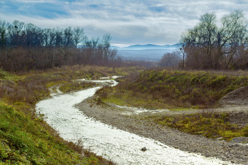 road in mountains