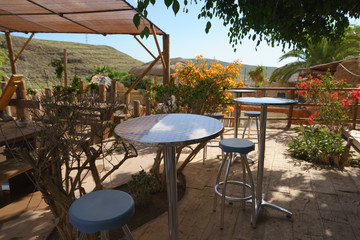 Rest area in the park