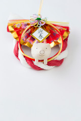 イノシシの年賀素材