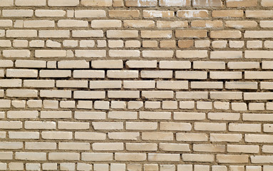 Brick wall surface.
