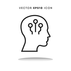 Neurology vector icon