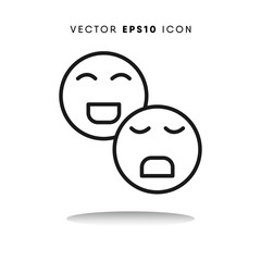Feelings vector icon