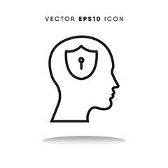 Secret vector icon
