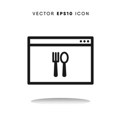 Online vector icon