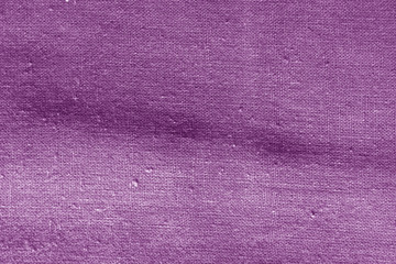 Cotton cloth texture in purple color.