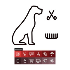 Pet vector icon