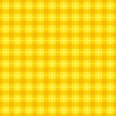 Seamless Check Pattern_Yellow #Vector Graphics