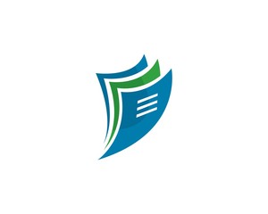 Book Logo Template vector Illustration design