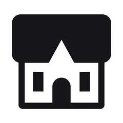 Home icon vector