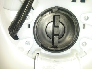 Washing machine drain pump filter