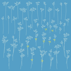 シンプルなリーフ素材,