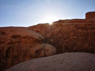 Fototapeta na wymiar rocky desert