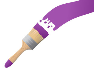 pain brush vector sign 