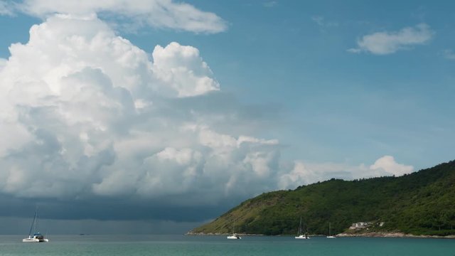 Cloudscape timelapse, Phuket