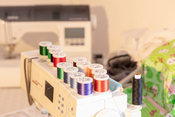 Nähmaschinen mit spulen