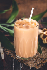 Thé Glacé Thai ou Thai Iced Tea
