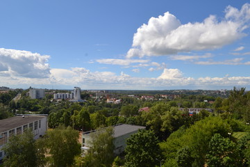 view of the city