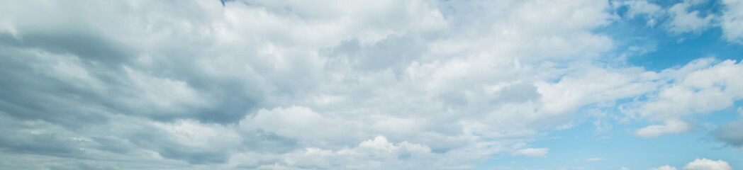 Sky and clouds tropical panorama