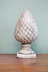 Antique Stone Pine Cone