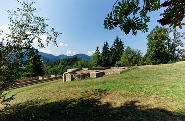 Obraz premium Archaelogical Excavation Hemmaberg Carinthia