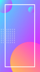 Modern gradient ui backgound