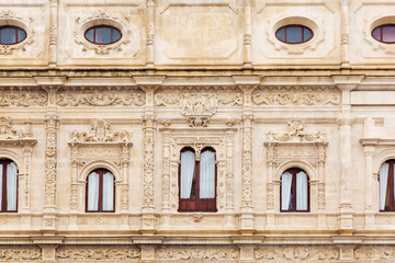 historic city hall in Seville, Spain