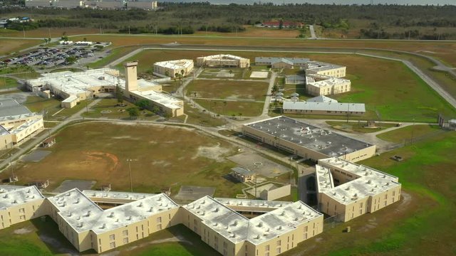 South Florida Reception Center aerial video footage