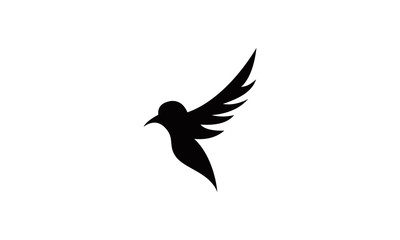 cute logo bird vector