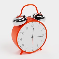 Realistic 3D Render of Alarm Clock