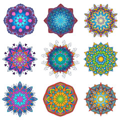 Colorful Mandala Ornament Designs 3